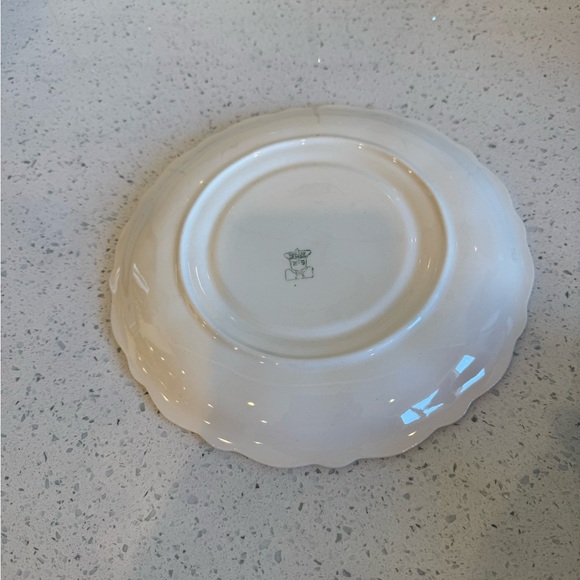 Vintage E&R American Artware Deviled Egg Plate – 1940s Floral - Picture 2 of 4